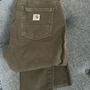 Carhart jeans.  Slim fit. Size 2 Regular.